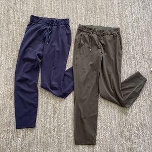 Two Lululemon On The Move Pants